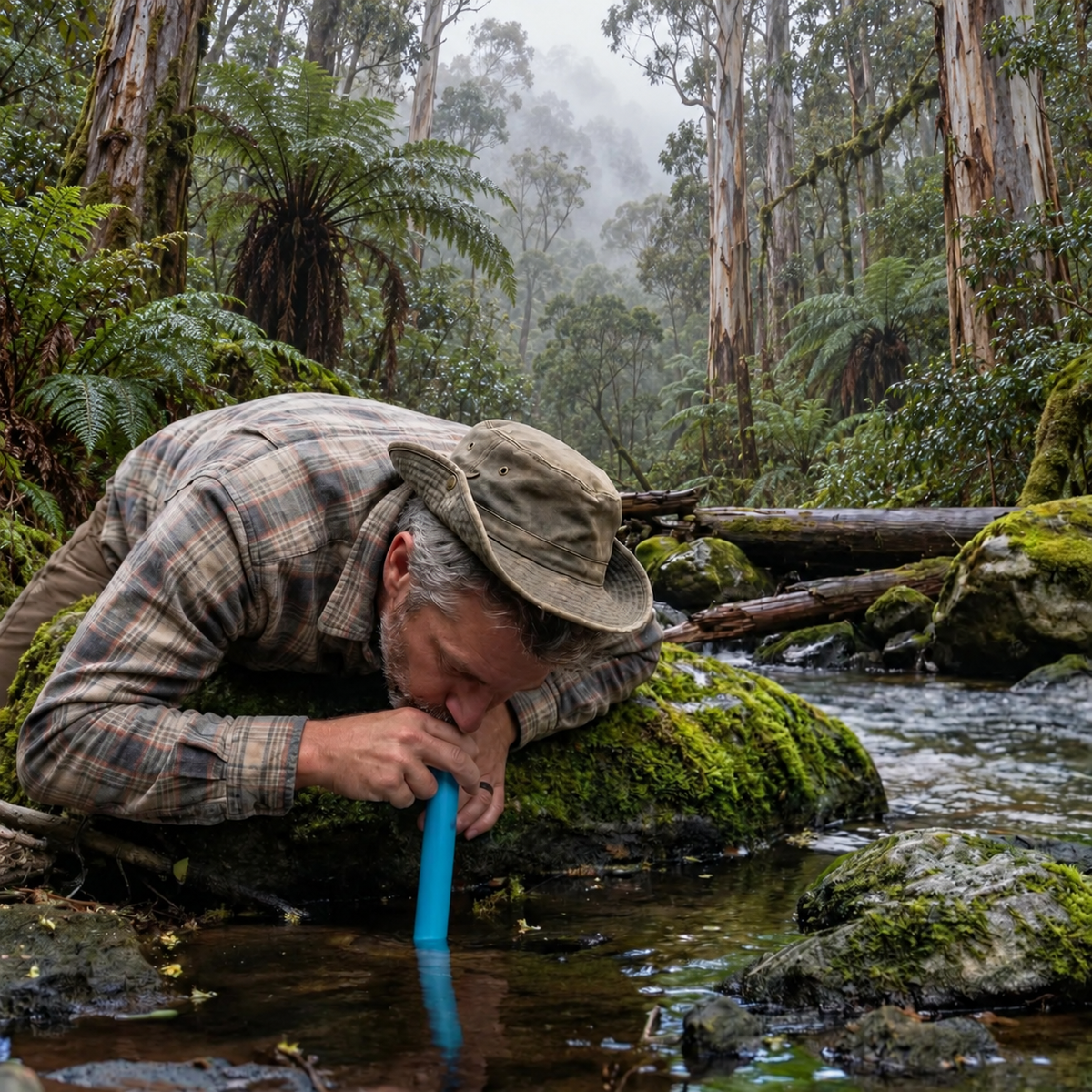 AQUA-S1 Emergency Water Filter Straw (1,500 L)
