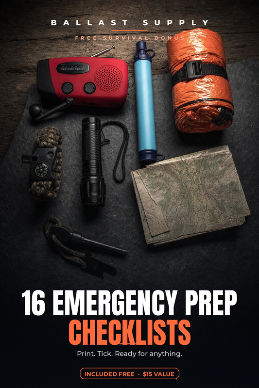 16 Emergency Prep Checklists