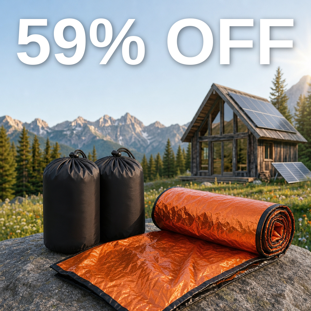 2 THERMO-S1 Emergency Bivys — 59% OFF