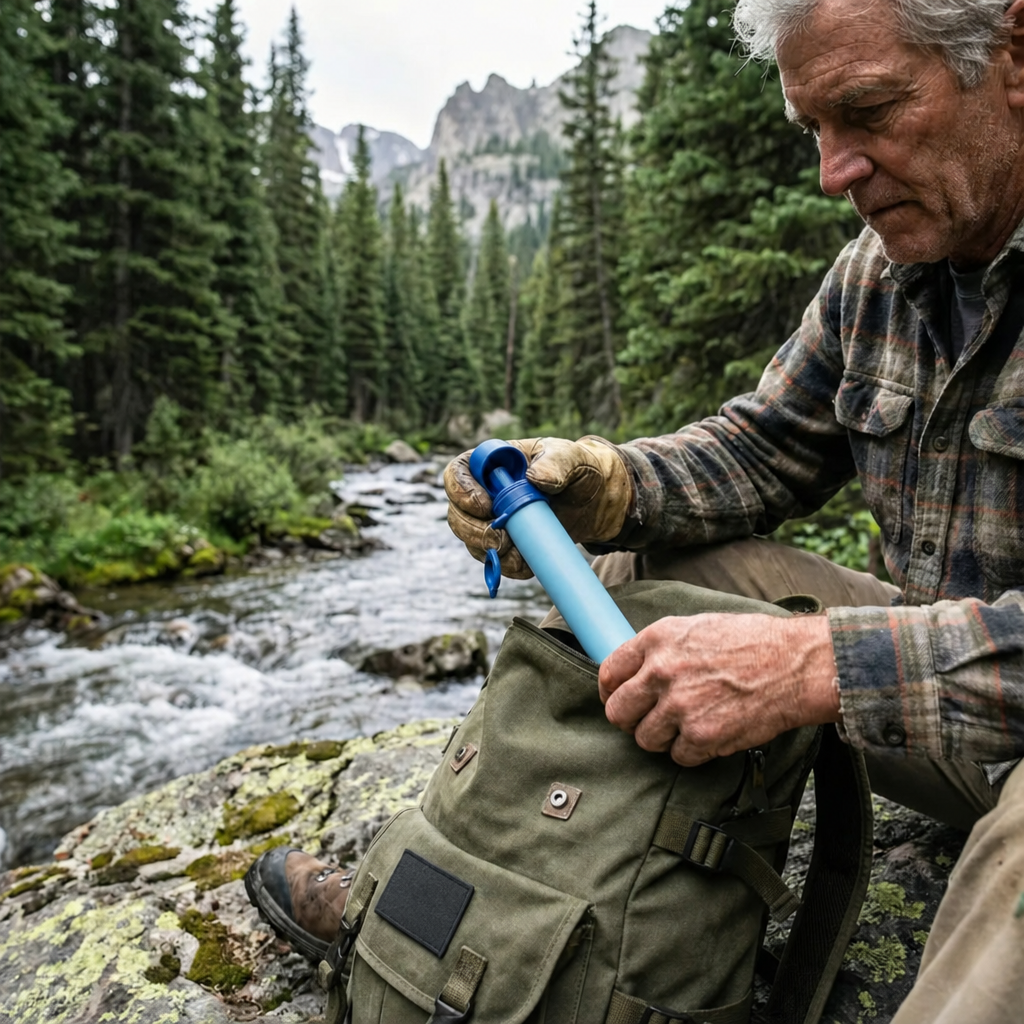 AQUA-S1 emergency water filter