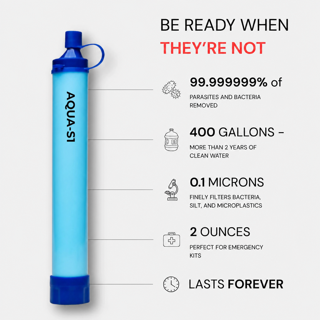AQUA-S1 emergency water filter